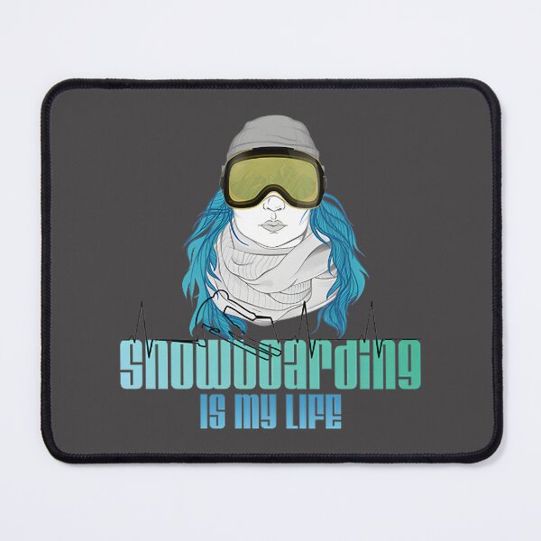 Item preview, Snowboarding Adventure Mountain Winter Sports Design designed and sold by WiretapStudios.