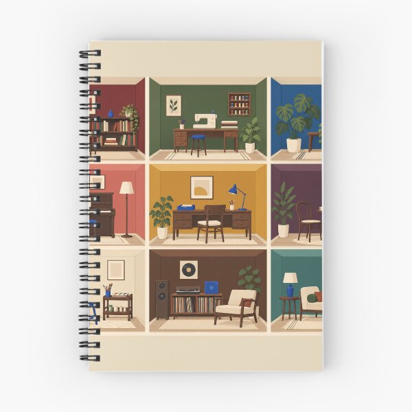 Item preview, Tiny Rooms Vol. 01 – Miniature Hobby Rooms Jigsaw Puzzle designed and sold by astersgraphics.