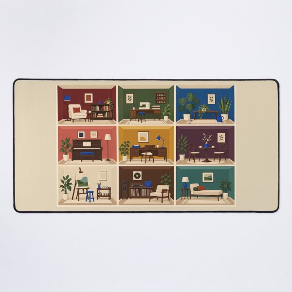 Item preview, Tiny Rooms Vol. 01 – Miniature Hobby Rooms Jigsaw Puzzle designed and sold by astersgraphics.