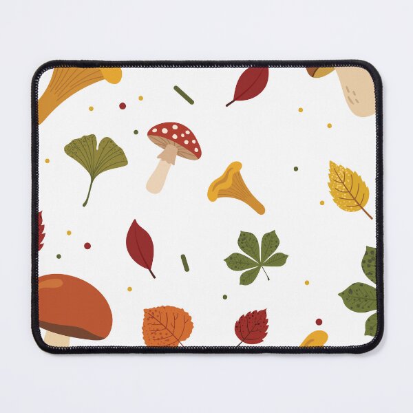 Item preview, Autumn Mushroom Woodland Pattern  designed and sold by BetweenForms.