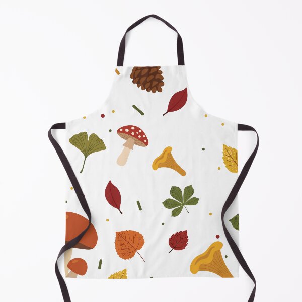 Item preview, Autumn Mushroom Woodland Pattern designed and sold by BetweenForms.