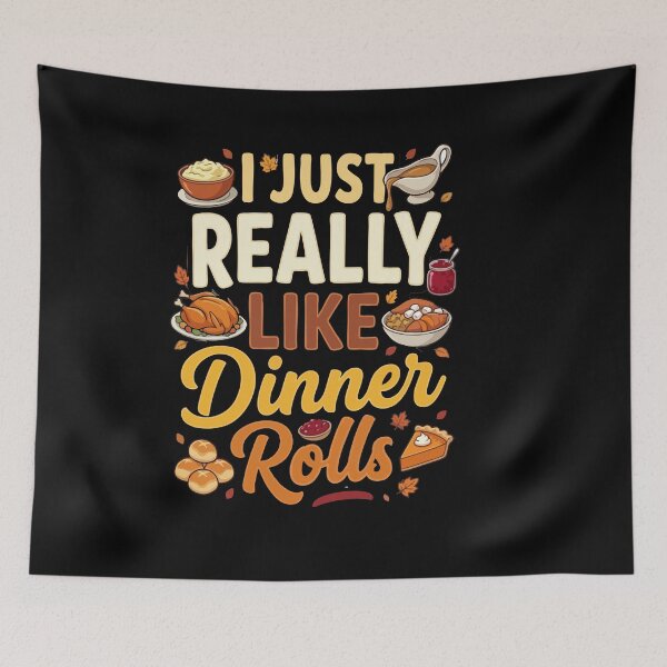 Item preview, Dinner Rolls Thanksgiving Food Lover Funny Feast Thanksgiving Food designed and sold by AmeliaShirts.