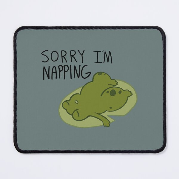 Item preview, Sorry I'm Napping Frog designed and sold by cutelittlefrogs.