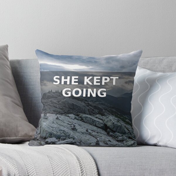 Item preview, She Kept Going Mountain Hiking Shirt — Brave Kids Gift designed and sold by CalderVeritas.