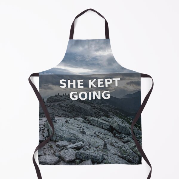 Item preview, She Kept Going Mountain Hiking Shirt — Brave Kids Gift designed and sold by CalderVeritas.