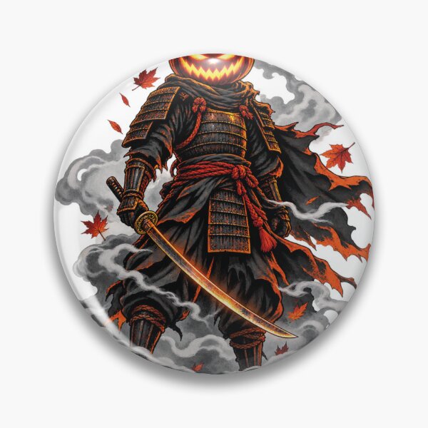 Item preview, Pumpkin Head Samurai Warrior designed and sold by DaEeX.