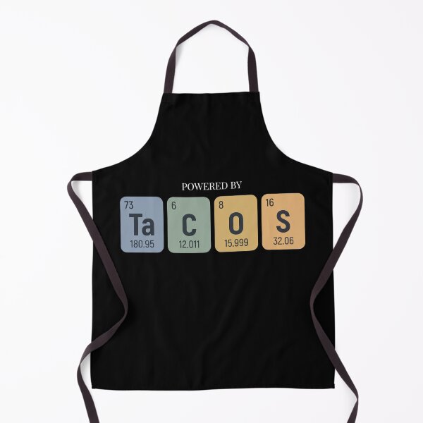 Item preview, Powered By Tacos Periodic Table Chemistry Art designed and sold by EnigmaticGoth.