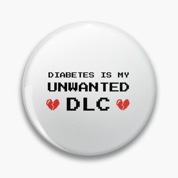 Artikelvorschau, Diabetes ist mein unerwünschter DLC – Lustiges Geschenk für Gamer mit Diabetes entworfen und verkauft von merialnam.