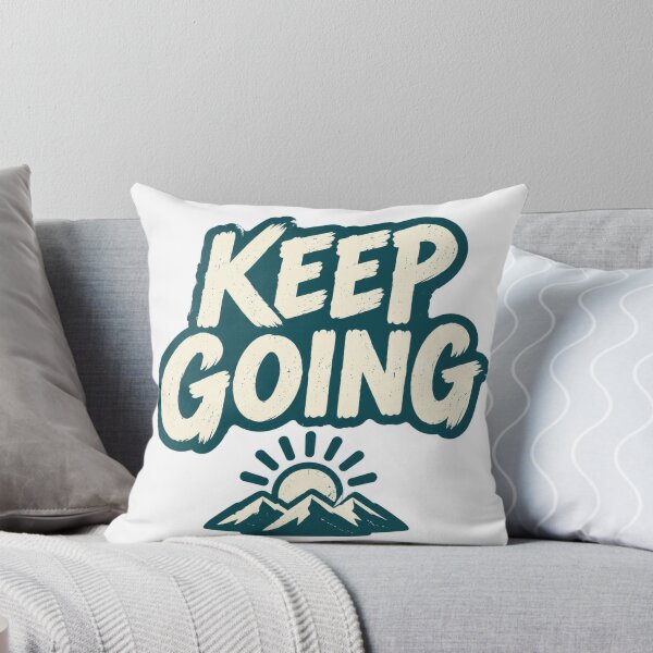 Artikelvorschau, Keep Going Motivationsspruch entworfen und verkauft von Enzo-Heinze.