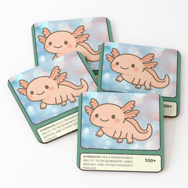 Item preview, Axolotl Regeneration Science Card designed and sold by The Lab Inventory.