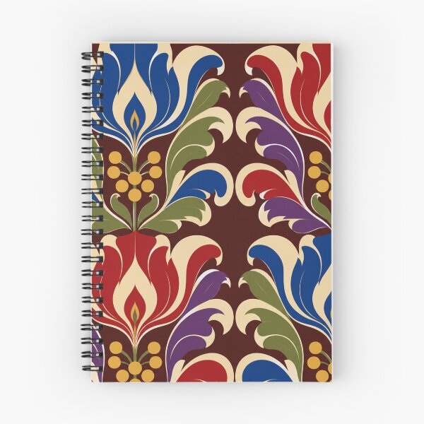 Item preview, Brocade Window – Modern Jacquard Floral Pattern designed and sold by astersgraphics.
