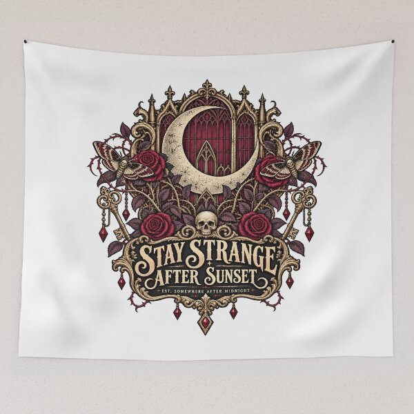 Item preview, Strange After Sunset designed and sold by CleanLine Studio.