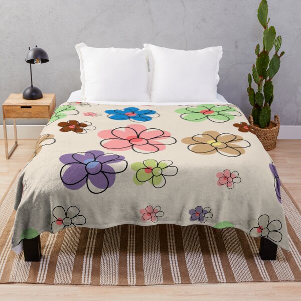 Item preview, Color Pop Daisies — Playful Floral Phone Cases, Tote Bags, Notebooks, Mugs, Pillows, Art Prints, Laptop Sleeves designed and sold by ArtwithRabbit.