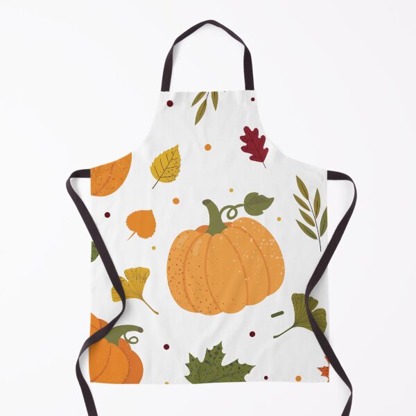 Item preview, Autumn Pumpkin and Leaves Pattern Illustration designed and sold by BetweenForms.