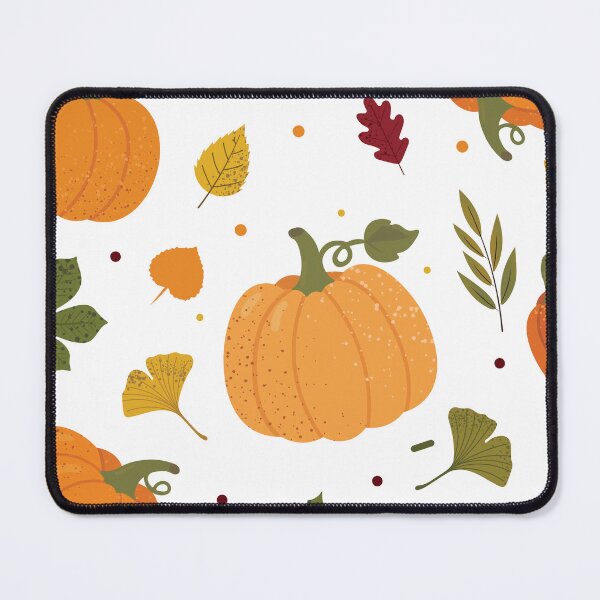 Item preview, Autumn Pumpkin and Leaves Pattern Illustration designed and sold by BetweenForms.