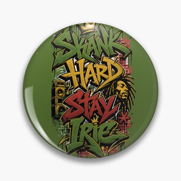Artikelvorschau, Skank Hard Stay Irie entworfen und verkauft von SavvyEarth.