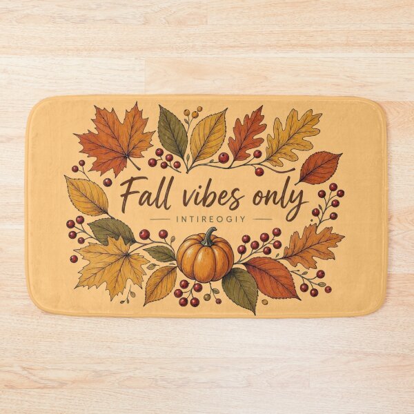 Item preview, Fall Vibes Only – Cozy Autumn Aesthetic, Pumpkin Spice & Sweater Weather Design designed and sold by Everleaf Studio.