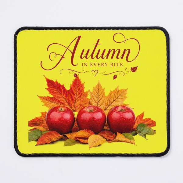 Item preview, Autumn in Every Bite Logo and Apples designed and sold by DansCreations42.