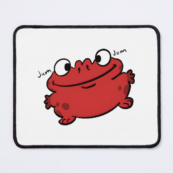 Item preview, Jam Jam the Toad Cute Amphibian Illustration Design designed and sold by eagleray142.