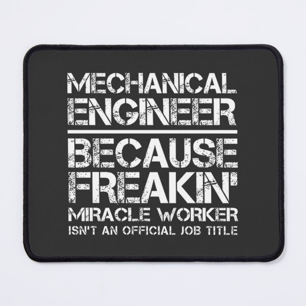 Item preview, Mechanical Engineer Miracle Worker Inspirational Design for Engineering Professionals designed and sold by dr3bdulbari87.