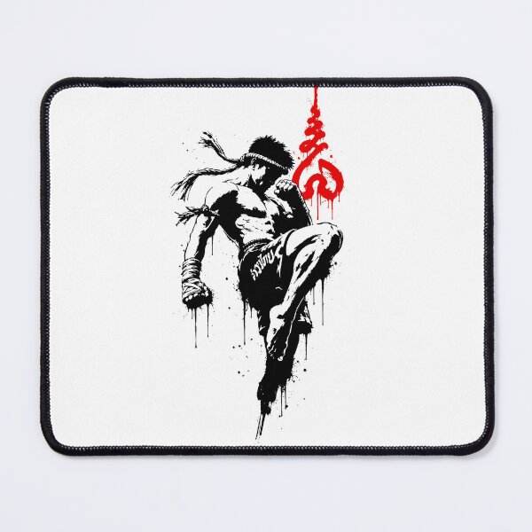 Item preview, Nak Muay Thai Fighter Art designed and sold by Ankarzh.