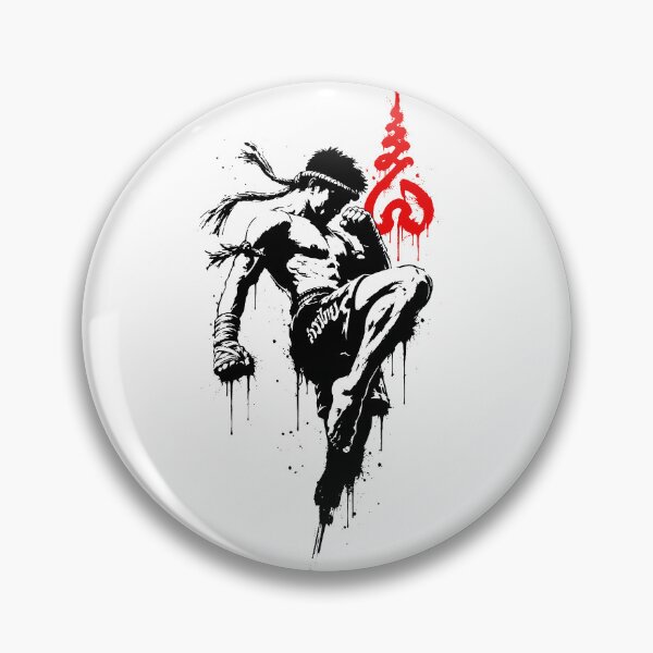 Item preview, Nak Muay Thai Fighter Art designed and sold by Ankarzh.