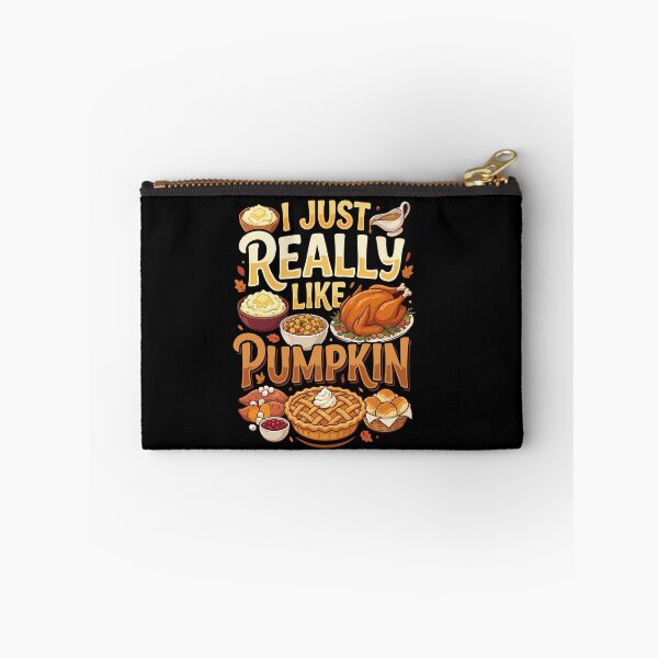Item preview, I Just Really Like Pumpkin Thanksgiving Foodie Thanksgiving Food designed and sold by AmeliaShirts.