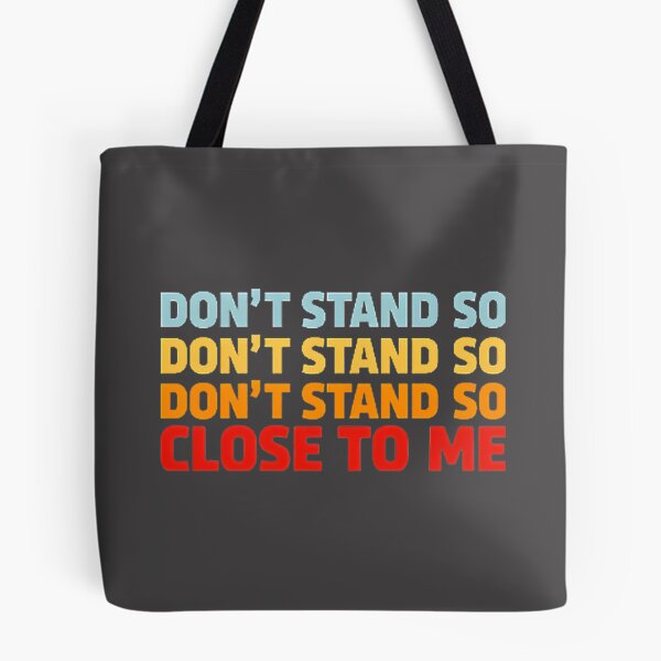 Item preview, Rainbow Text Design with 'Don't Stand So' Phrase in Vibrant Colors designed and sold by Farras966.