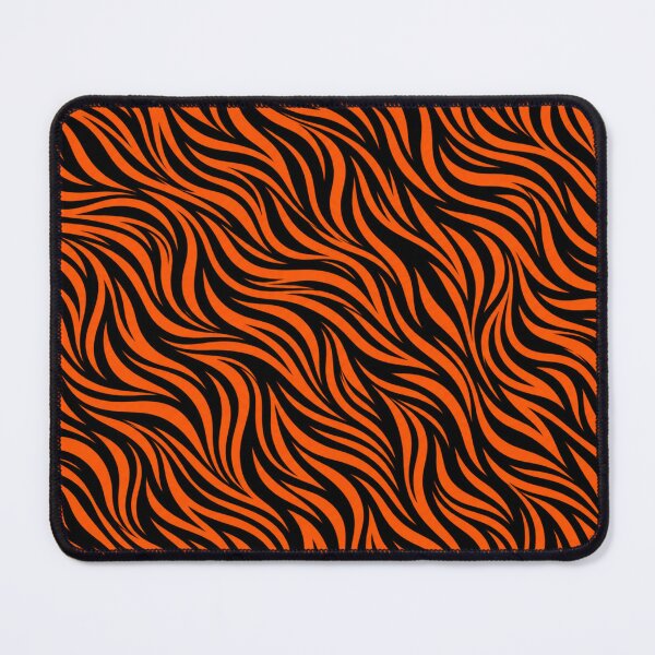 Item preview, Electric Orange & Black Stripes – Bold Abstract Pattern designed and sold by HO•Designs.
