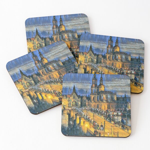 Item preview, Dresde - Puente de Augusto, Iglesia de la Corte y Georgentor designed and sold by sid1802.