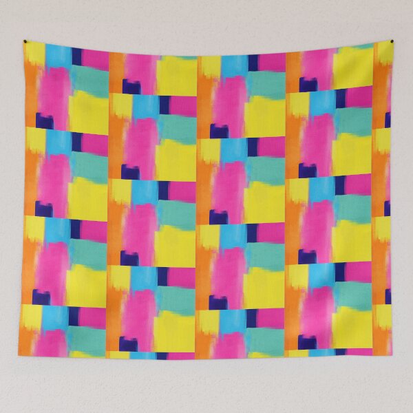 Item preview, Colourful pop acrylic painting - 1b designed and sold by moteemade.