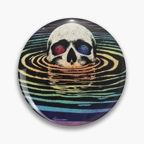 Item preview, Spiraling Skull designed and sold by deafhoops1.