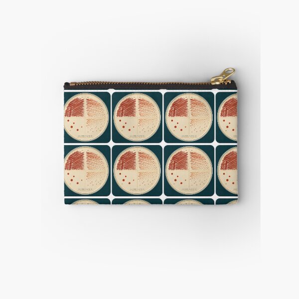 Item preview, Culture Plate 01 – Microbiology Quadrant Streak Coaster designed and sold by astersgraphics.