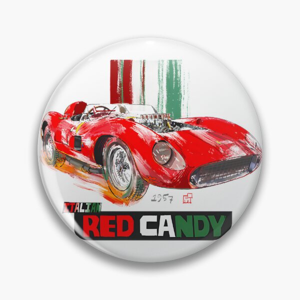 Item preview, Italian Red Candy Classic Racing Car Artwork designed and sold by azizjon1.