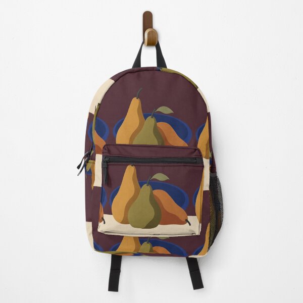 Item preview, Pear Table – Modern Mid Century Fruit Art Print designed and sold by astersgraphics.
