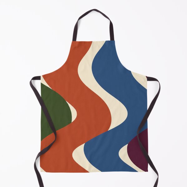 Item preview, Tide Column – Modern Abstract Wave Shower Curtain designed and sold by astersgraphics.