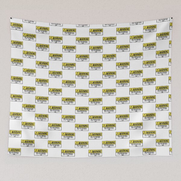 Item preview, Law Warning Sign Design for Legal Awareness and Safety designed and sold by onceminimalism.
