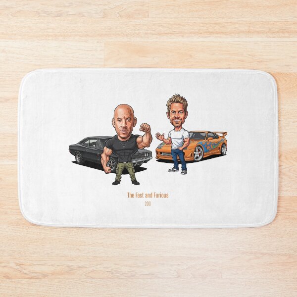 Aperçu de l'œuvre Une caricature amusante de Fast & Furious créée et vendue par vectorlove.