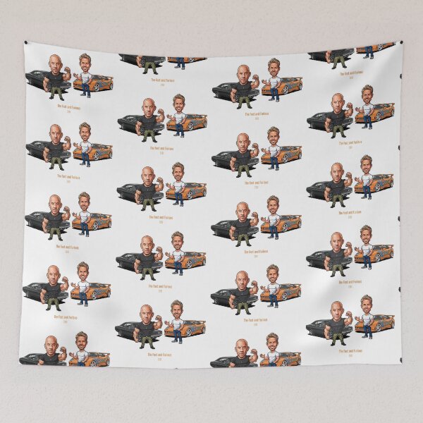 Item preview, A funny Fast & Furious caricature designed and sold by vectorlove.