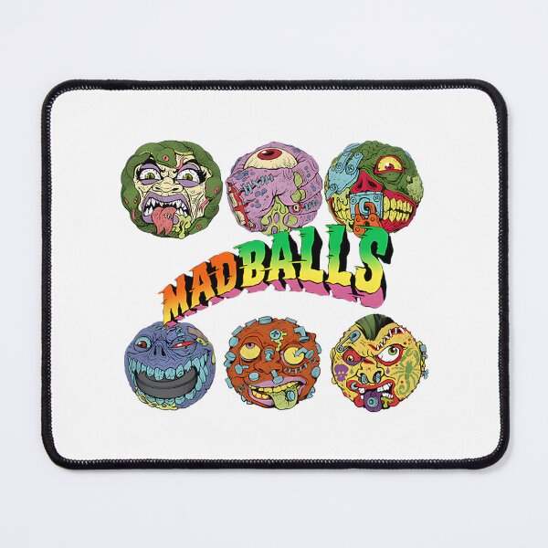 Item preview, Madballs Retro Monster Faces Vintage Style Horror Art Design designed and sold by Beoof.