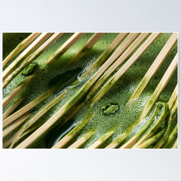 Item preview, Matcha Whisked with a Bamboo Chasen designed and sold by ASSEMBLE WONDER.