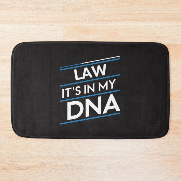 Item preview, Law Is in My DNA Legal Profession Design for Lawyers and Law Enthusiasts designed and sold by onceminimalism.