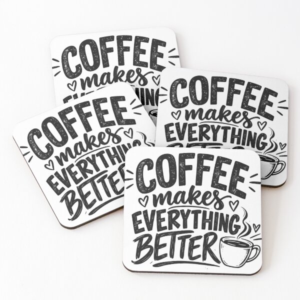 Item preview, Coffee makes everything better designed and sold by PK Art Studio.