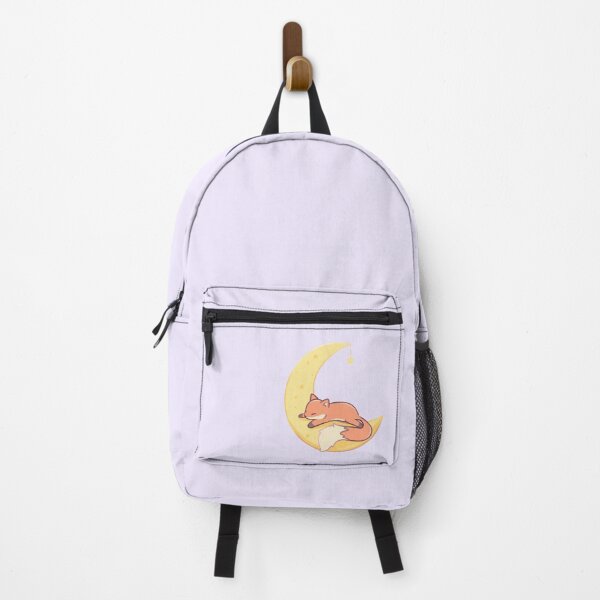Item preview, Cute Sleeping Fox on the Moon Kawaii Starry Night Illustration designed and sold by DanisPixieArt.