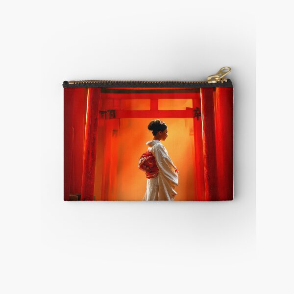 Item preview, A Serene Moment in the Red Torii Gates designed and sold by Artessie.