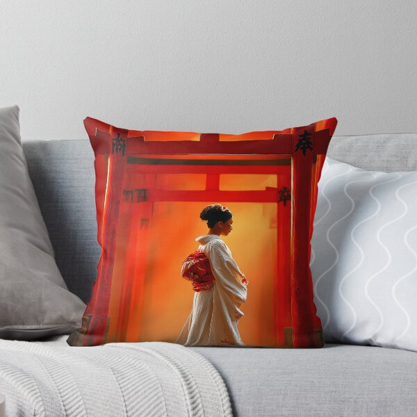 Item preview, A Serene Moment in the Red Torii Gates designed and sold by Artessie.