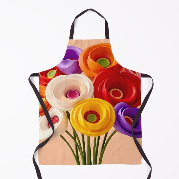 Item preview, 3D Layered Papercraft Floral Ribbon Abstract designed and sold by Vicky Brago-Mitchell®.