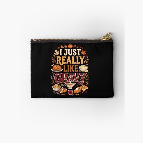 Item preview, I Just Really Like Gravy Thanksgiving Fall Foodie Thanksgiving Food designed and sold by AmeliaShirts.