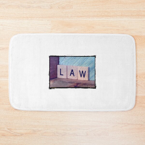 Item preview, Law Student Gifts Collection Featuring Law Mask, Socks, and Sticker Designs designed and sold by onceminimalism.