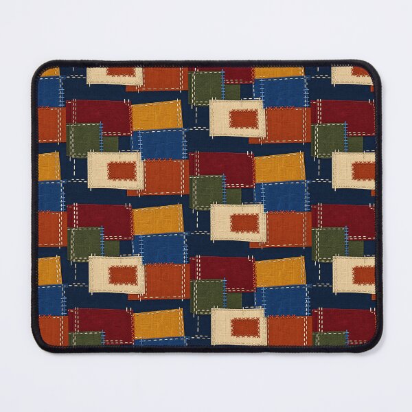 Item preview, Mended Field – Visible Repair Patchwork Backpack designed and sold by astersgraphics.